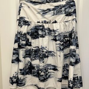 Scenic Print Women's Skirt